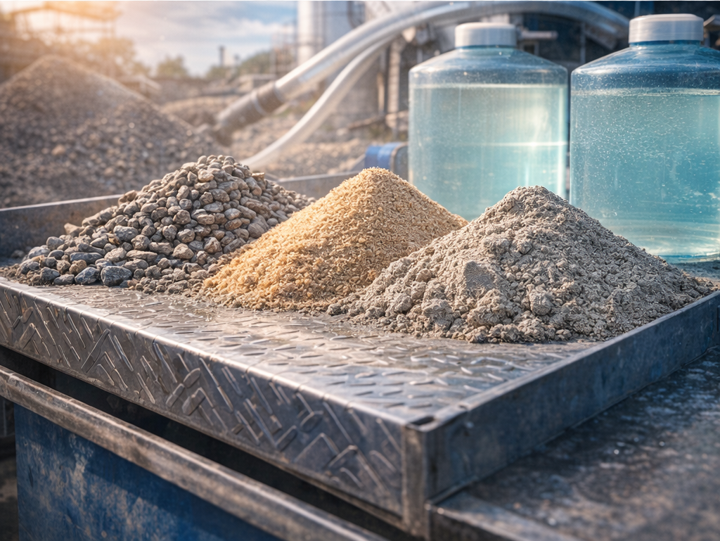 Matériaux valorisés après traitement