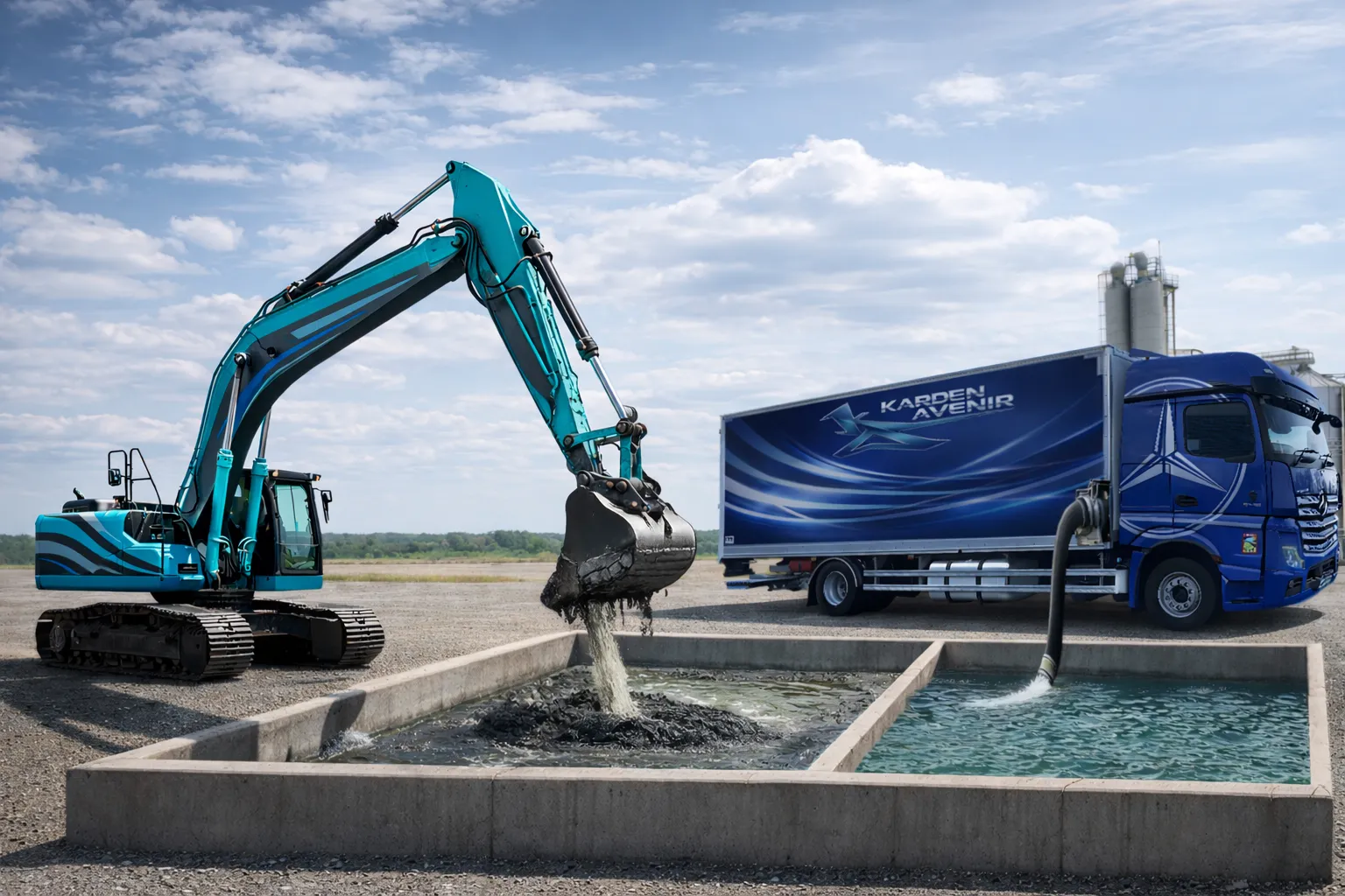 Unité mobile Karden Avenir en fonctionnement